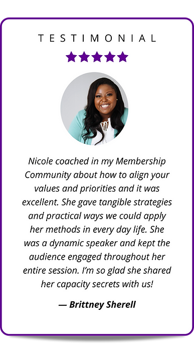 MEMBERSHIP TESTIMONIALS