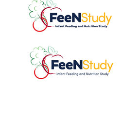 FeeN Study logo that includes different vegetables and fruits on the left side (in red, greens, and orange) of "FeeN Study: Infant Feeding and Nutrition Study".