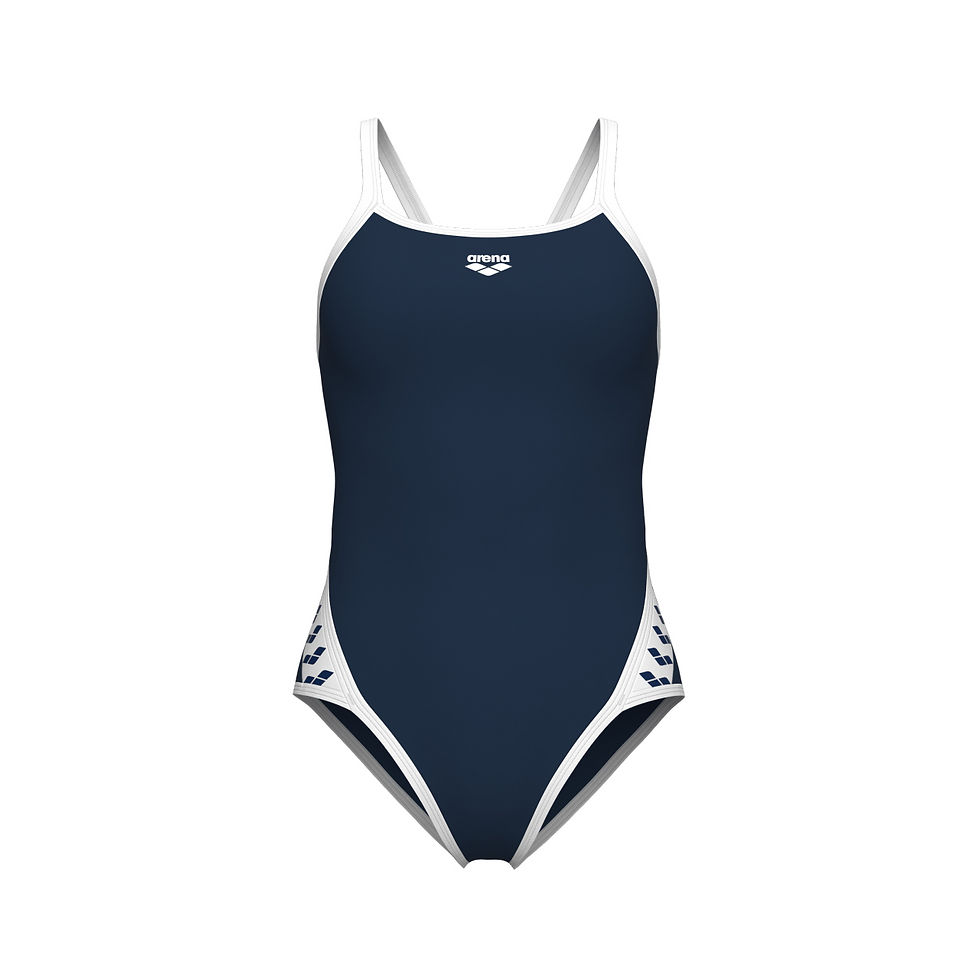 Miniature : Arena W Icons Super Fly Back Solid navy-white