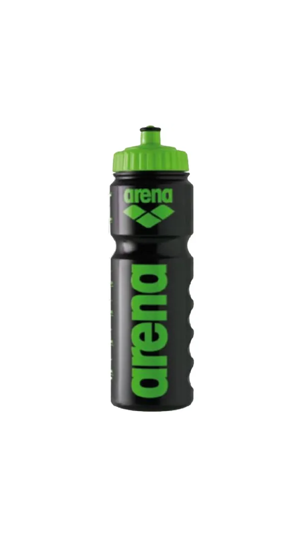 Arena Water Bottle Black Green
