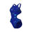 Miniature : Arena  W One Graphic Swimsuit neon-blue/neon-blue