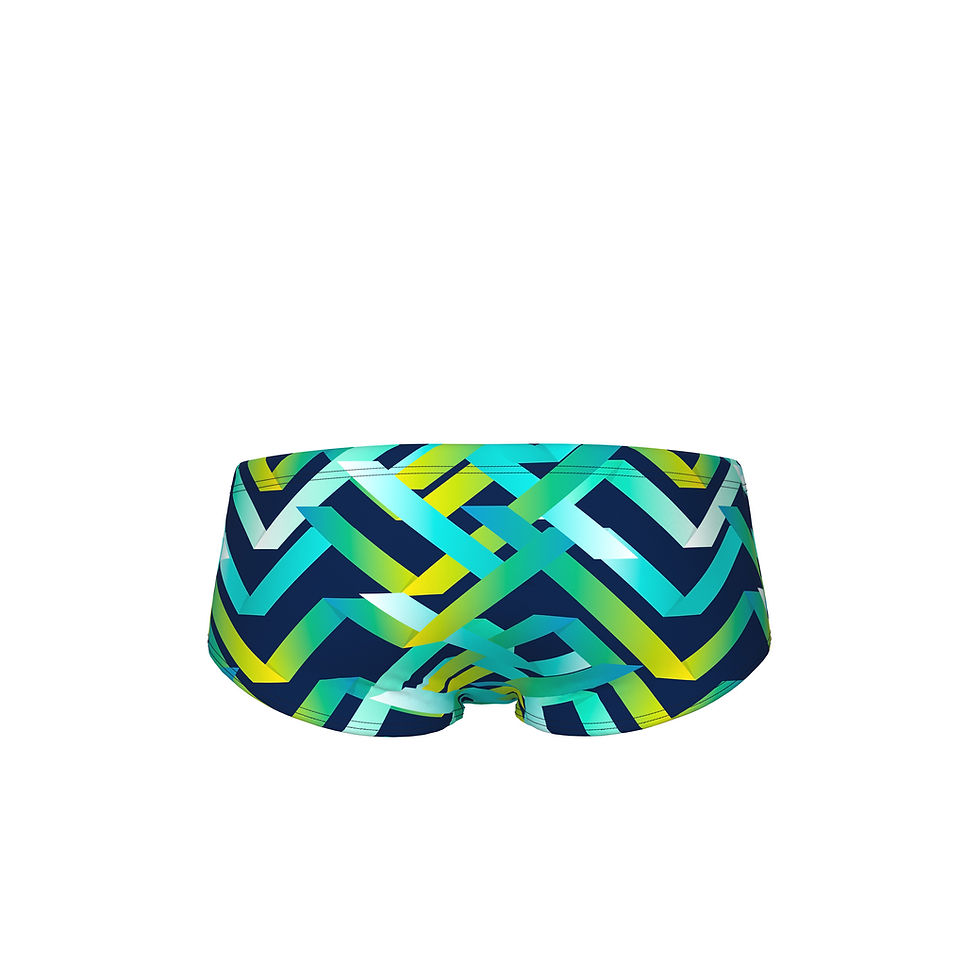 Miniature : Arena M Texture Swim Low Waist Short black-multi