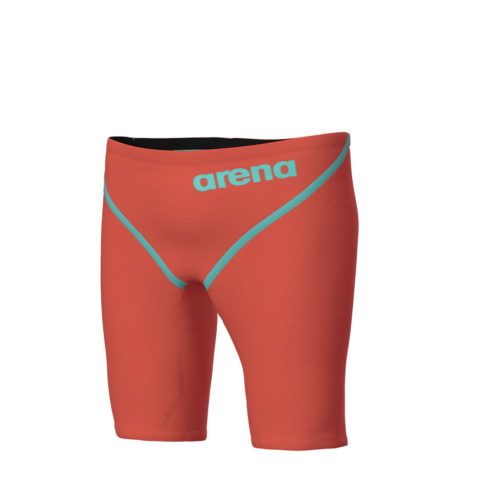 Arena M Powerskin Carbon Glide LE Jammer sunset/coral