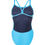 Miniature : Arena W Team Swimsuit Challenge Solid turquoise/yellow-star