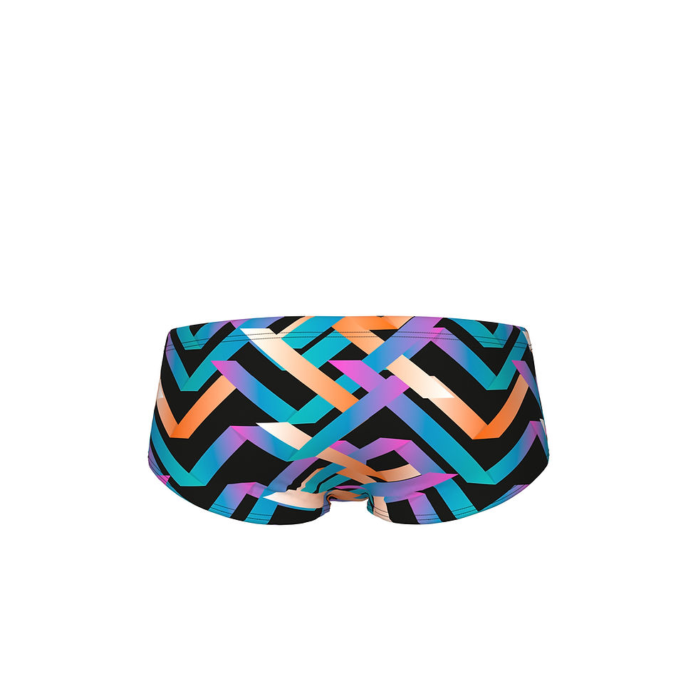 Miniature : Arena M Texture Swim Low Waist Short navy-multi
