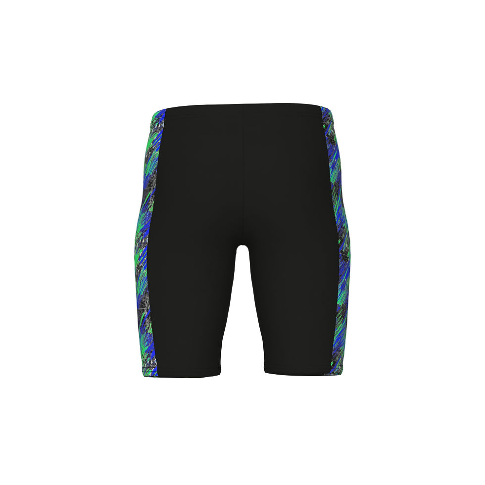 Miniature : Arena B Draft Swim Jammer black/blue-multi
