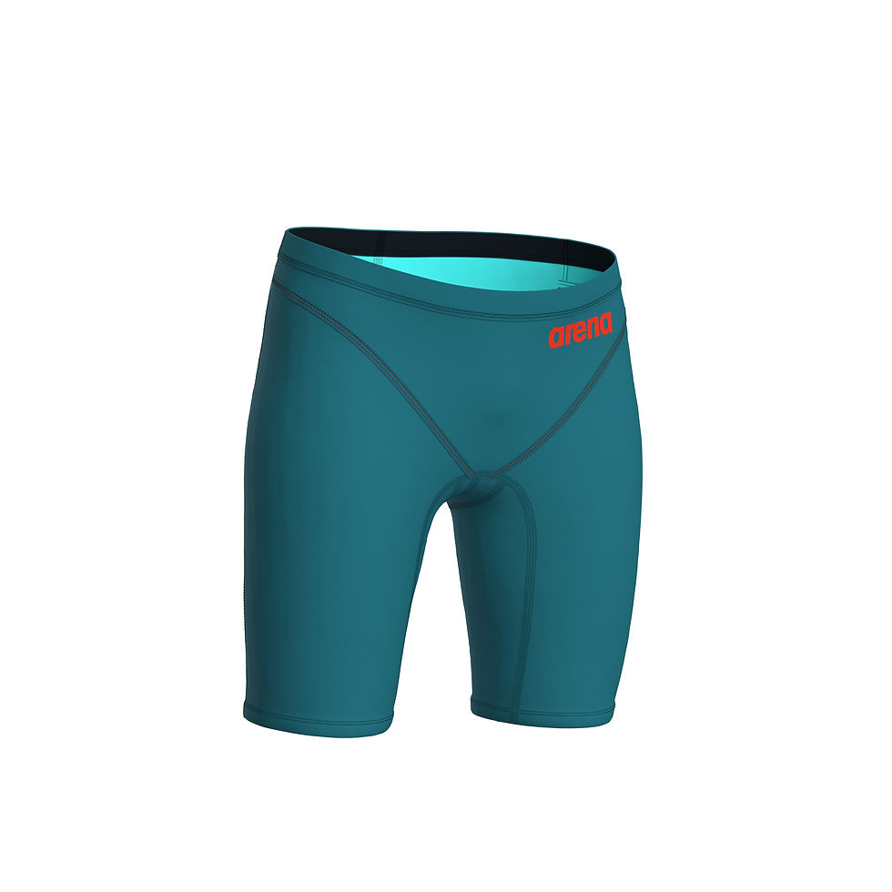 Miniature : Arena B Powerskin Impulso LE Jammer JR biscay-bay/cherry