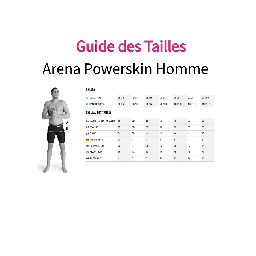 Miniature : Arena M Powerskin Primo Jammer black/teal