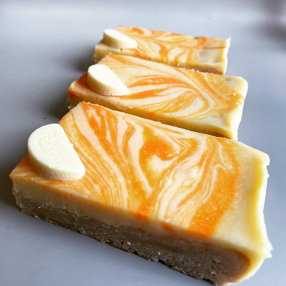 Terry's white chocolate orange brownie