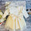 Thumbnail: Pearl Embellished Silk and Net Bowknot Long Sleeve Dress