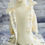 Thumbnail: White Sheer Flower Embroidery Fabric Jacket with Hood and Open Front