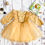 Thumbnail: Beige Long Sleeve Sequin Flower Embroidery Dress