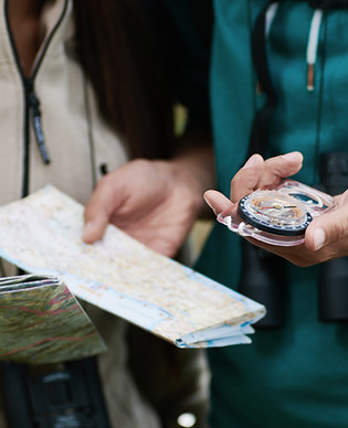 Navigation With Compass