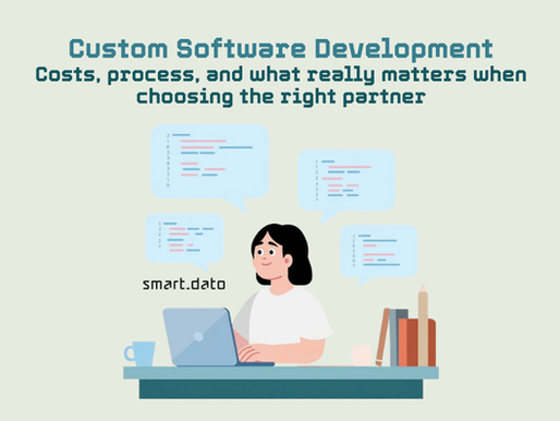 Custom software development costs, process, and how to choose the right partner