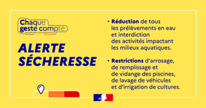 Alerte sécheresse