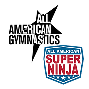 All American Gymnastics & Super Ninja logo