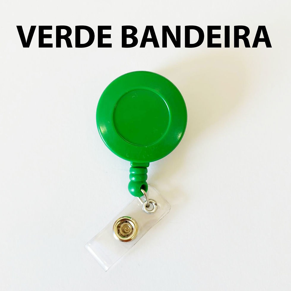 Miniatura: 100 Porta Crachás Retráteis Personalizados