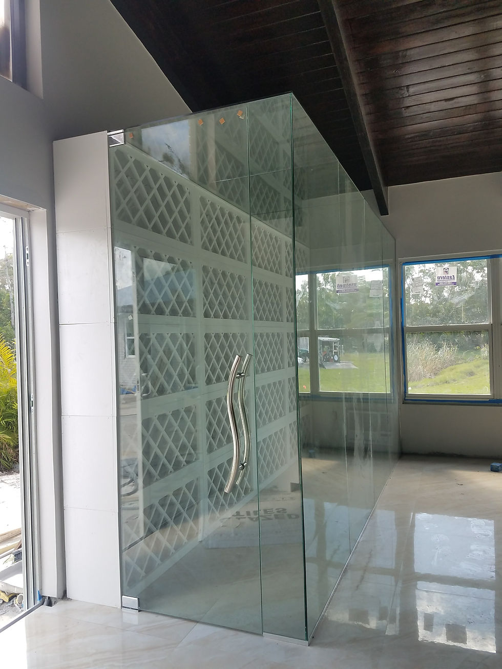 Glass Wine Cellar