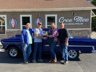 The Portland Cruisers Donate $700.00 to the Portland Food Bank
