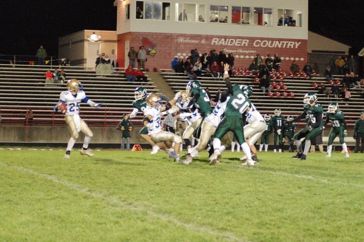 Shamrock Football Overpowers Onekama