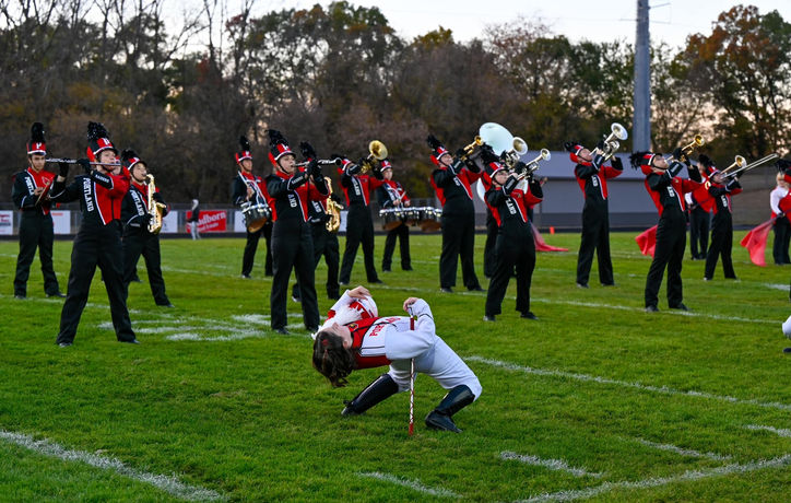 PHS Marching Band celebrated at recent game