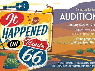 Portland Civic Players Announce Auditions for Spring Production of “It Happened on Route 66”