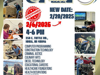 Ionia County Career Center Reschedules Open House for February 20th