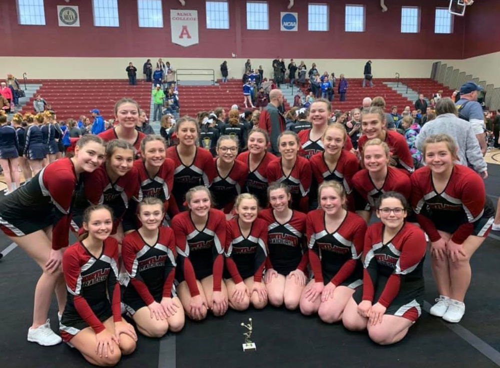 Portland Cheer Takes 2nd at Alma College Competition