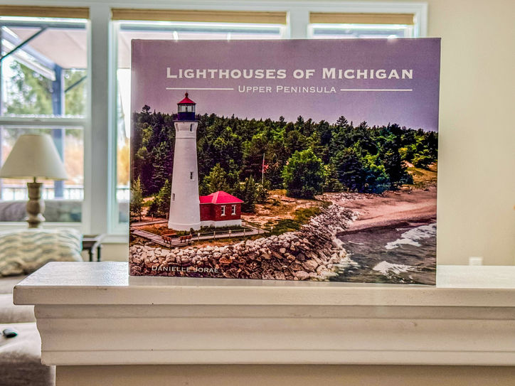 Danielle Jorae Unveils New Book “Lighthouses in Michigan - Upper Peninsula”