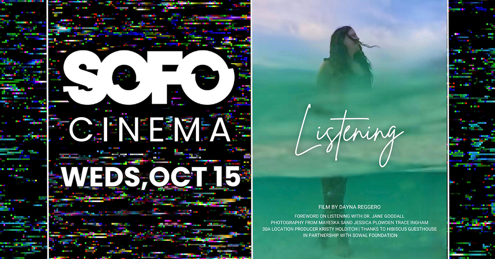SOFO CINEMA Independent Film Screening feat. Listening by Dayna Reggero
