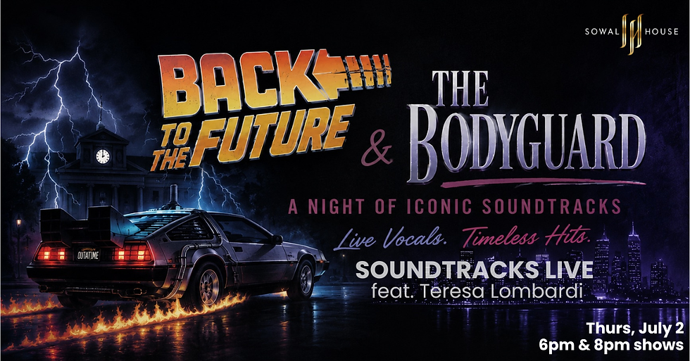 Music from Back to the Future & The Bodyguard feat. Teresa Lombardi - 6PM SHOW