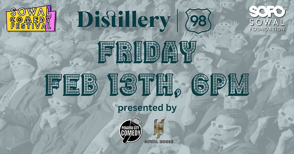 SOWAL Comedy Fest: Fri, Feb 13th @ 6pm at Distillery 98