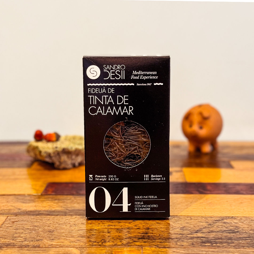 Fideua encre de seiche