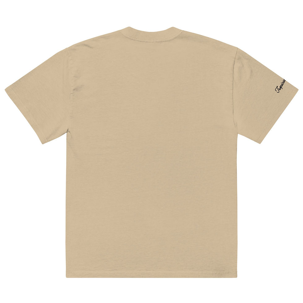 Thumbnail: Oversized Tropical Seas Printed Faded T-shirt