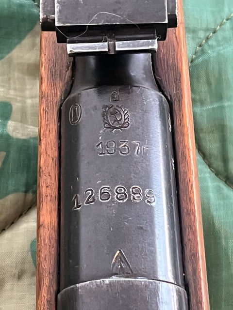 This 1937 Izzy is in non refurbished condition. There are no importation markings. Spanish features such as sling swivels, cartouches, non matching numbers and flat tip cleaning rod are present. The wrist of the stock has been repaired with nails. Bore has strong rifling. UPDATE- This rifle was missing its front sling swivel. I was able to fabricate an exact copy and added the correct Spanish M1916 mauser sling to complete this rifle.