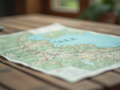 Create Personalized Trail Map Designs of the Pacific Northwest