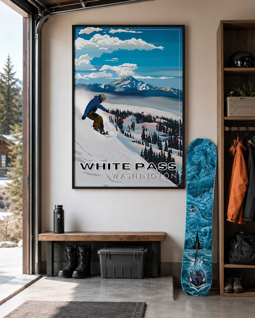 Thumbnail: White Pass, WA (Snowboarder)