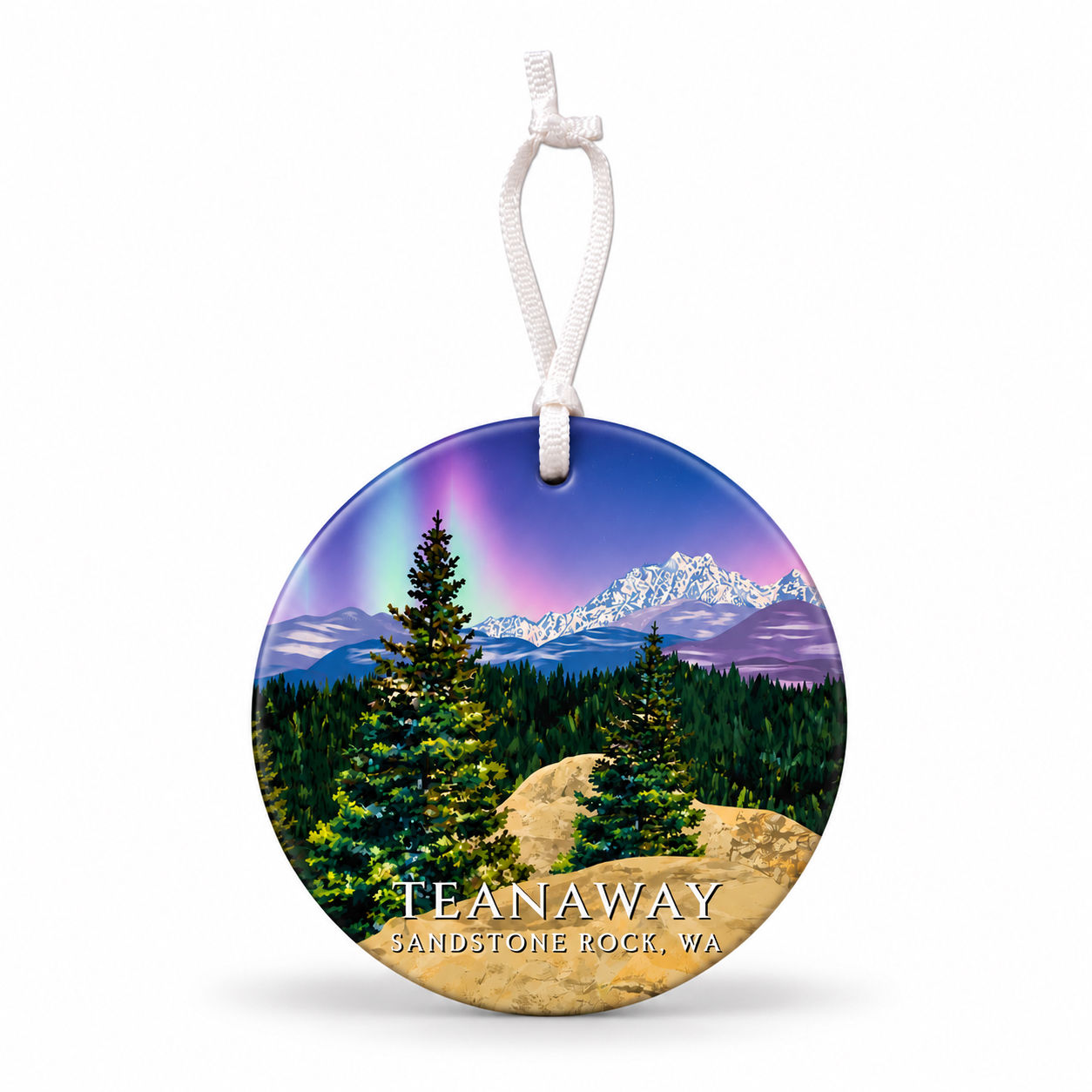 Teanaway - Ceramic Ornament
