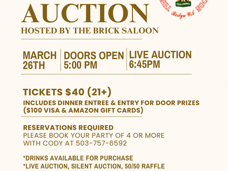 Supporting a Wonderful Local Cause: Upper County Co-op Preschool Dinner & Live Auction