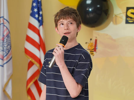 კონკურსი "spelling bee" მონაწილე