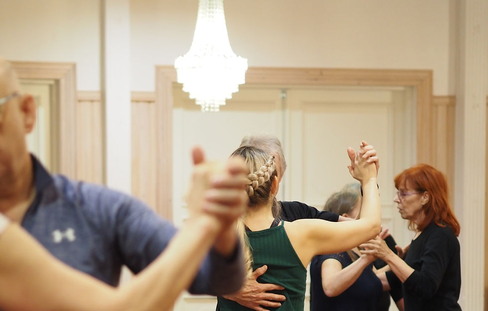 Mitä Länsi-Suomen opiston paritanssikurssi pitää sisällään.