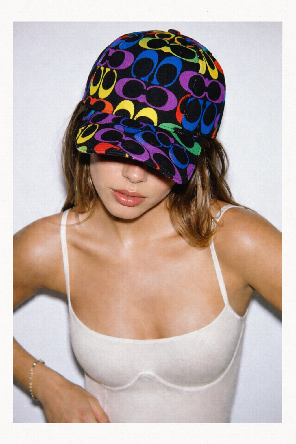 Gorra Coach Rainbow Signature