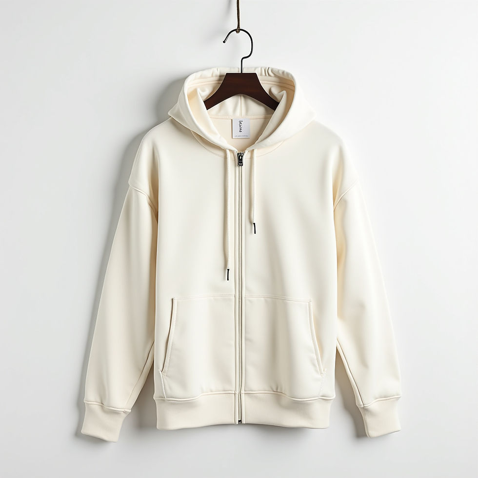 Sudadera con Cremallera Basic