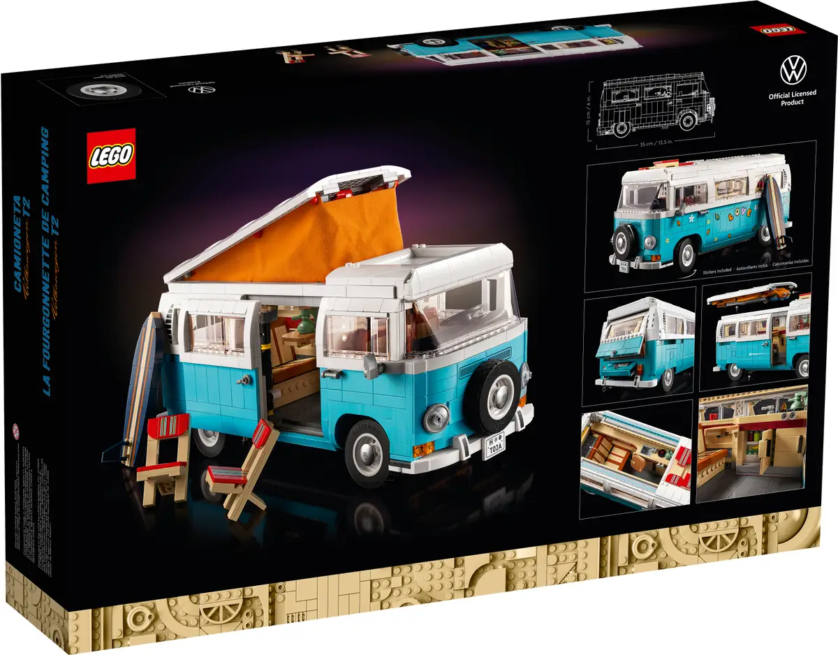 Thumbnail: LEGO VOLKSWAGEN VW T2 CAMPER VAN #10297