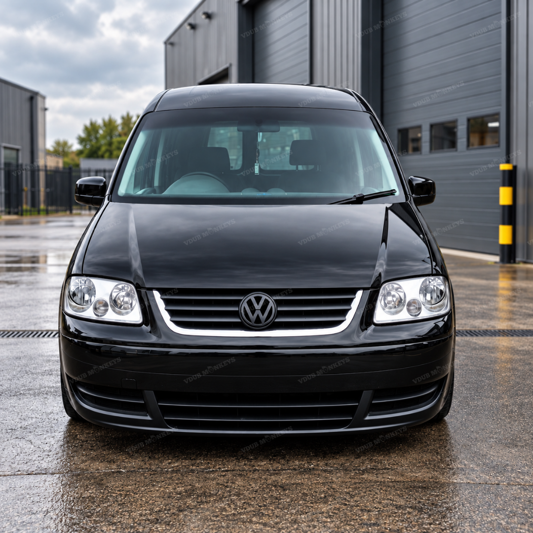 VW CADDY MK3 CHROME HEADLIGHTS 2003-2010