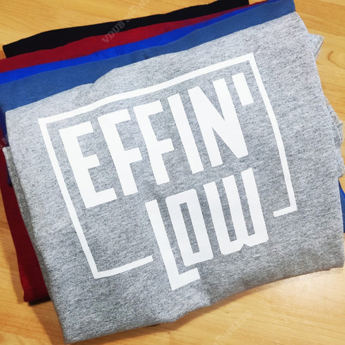 EFFIN' LOW ROUND NECK T-SHIRT | The VDUB Monkeys