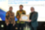 Chief HR Officer of TechConnect, Swasono Satyo, as one of the speaker of The 16th Indonesia HR Excellence Conference & Awarding, form left to right with Chairman of SWA Group, Kemal E. Gani, and Managing Director LMFEB UI, Dr Yasmin Nasution (image source: TechConnect)