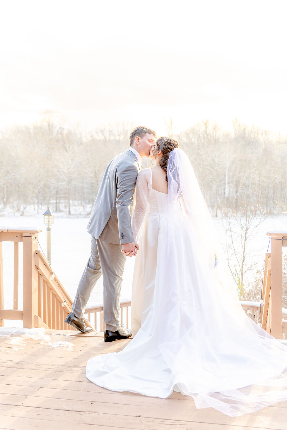 Winter Wedding at Lodge at Little Seneca Creek | Montgomery County, MD - B&T Photography Co