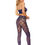Thumbnail: Crochet net cami top with keyhole front and matching leggings from elegant moments back view