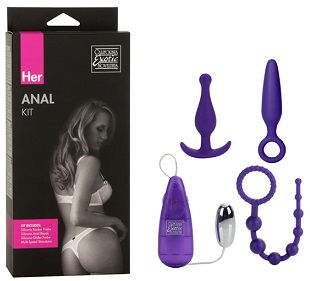 Her Anal Kit in box and showing all pieces